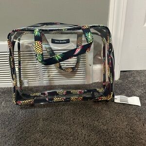 Vera Bradley Floral Clear travel bag